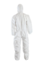 Afbeeldingen van ChemDefend disposable coverall 200      Type 5+6 AST wit maat M