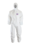 Afbeeldingen van ChemDefend disposable coverall 200      Type 5+6 AST wit maat M