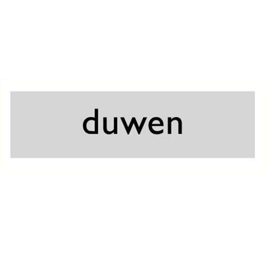 Afbeeldingen van Duwen alulook 165x45mm