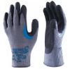 Afbeeldingen van Showa handschoen 330 latex grijs/zwart  mt10/XL