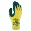 Afbeeldingen van Showa handschoen 310 latex groen mt8/M