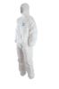 Afbeeldingen van ChemDefend disposable coverall 100      Type 5+6 wit maat L
