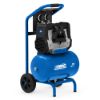 Afbeeldingen van Abac silent compressor hockenheim OS20P 2pk 20liter 230v olievrij + wielen