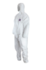 Afbeeldingen van ChemDefend disposable coverall 250      Type 5+6 AST wit maat XL