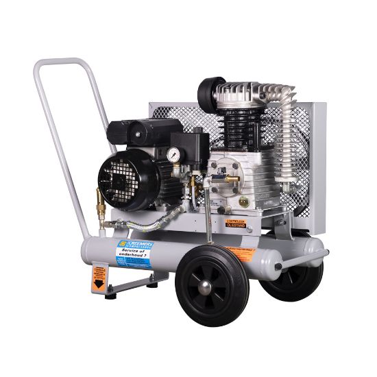 Afbeeldingen van Creemers compressor 160/6-15            1.5pk 3+3liter 230v gesmeerd