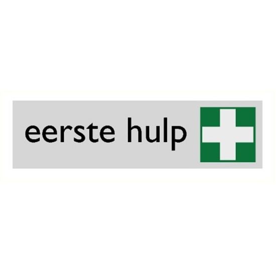 Afbeeldingen van Eerste hulp alulook 165x45mm