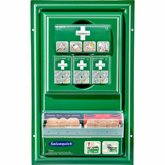 Afbeeldingen van Cederroth mini First Aid panel 191400