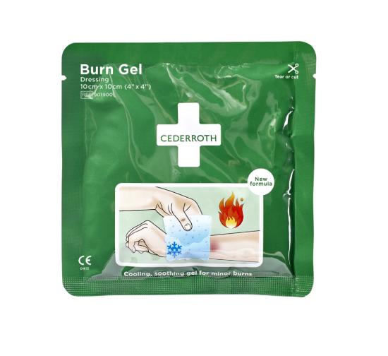 Afbeeldingen van Cederroth brandwond kompres 10x10cm 2St 901900