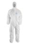 Afbeeldingen van ChemDefend disposable coverall 100      Type 5+6 wit maat L