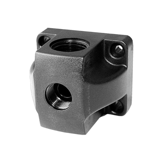 Afbeeldingen van Sicomat muurplaat in:2x1/2 uit:3/8 model C