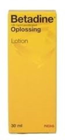 Afbeeldingen van Wondontsmetter betadine (jodium) 30ml