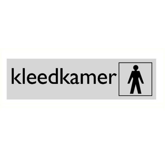 Afbeeldingen van Kleedkamer heren alulook 165x45mm