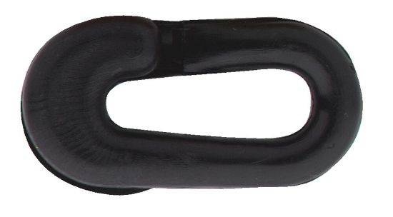 Afbeeldingen van Kunststof noodschakel zwart 8mm ve25