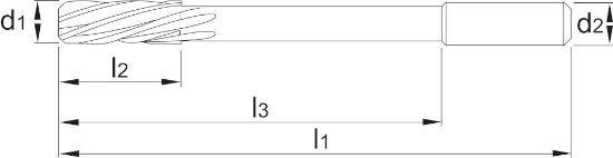Afbeeldingen van Phantom vhm machineruimers h7 koelkanaal dl din 212b 6.0mm