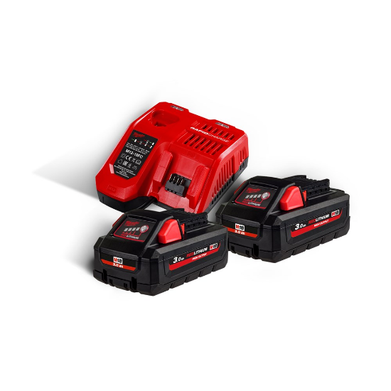 Afbeeldingen van Milwaukee M18 High Output accupack+lader HNRG-302