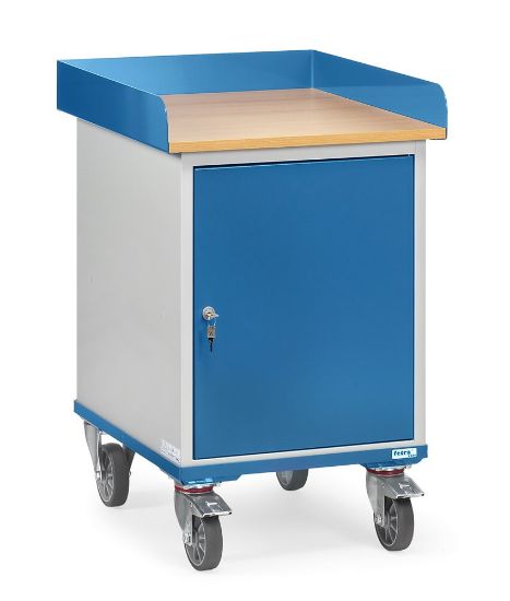 Afbeeldingen van Verrijdbare kast met schrijfblad 2445