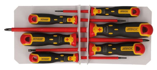 Afbeeldingen van 4tecx schroevendraaierset VDE 6dlg PH+SL