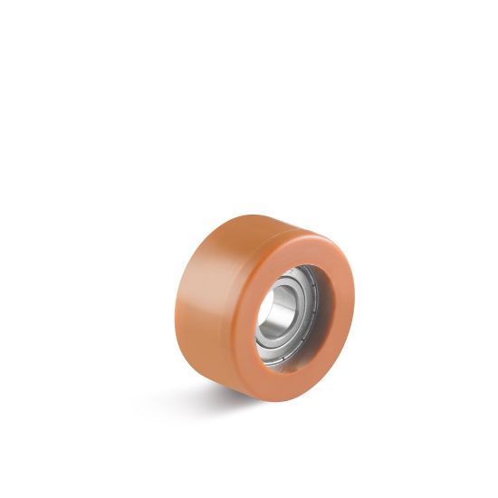 Afbeeldingen van Geleiderol 50/18/12mm polyurethaan 100kg