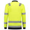 Afbeeldingen van Tricorp poloshirt multinorm bicolor 203003 yellow/ink (geel highvis/blauw) 2XL