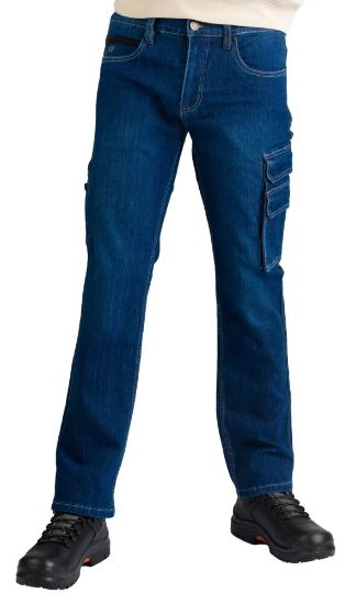 Afbeeldingen van 247Jeans Rhino S20 worker W32-L32       medium blue stretch