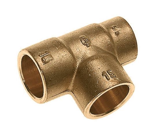 Afbeeldingen van Cap T-stuk verloop cap(3x) 22 x 12 x 22