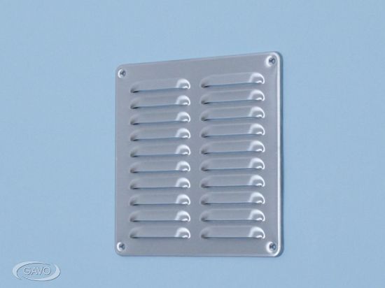 Afbeeldingen van Gavo schoepenrooster 215x215mm rvs316