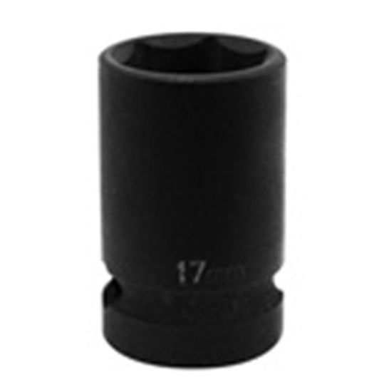 Afbeeldingen van Impact krachtdopsleutel 1/2 20mm        zeskant dun wandig 38mm