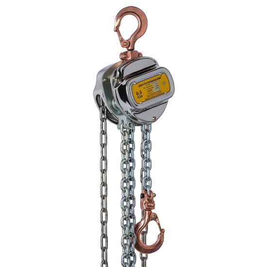 Afbeeldingen van Delta sparkless handkettingtakel ATEX-zone1 3mtr 0.5T