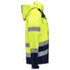 Afbeeldingen van Tricorp softshell multinorm bicolor  403011 yellow/ink (geel high vis/blauw) L