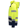Afbeeldingen van Tricorp softshell multinorm bicolor  403011 yellow/ink (geel high vis/blauw) L