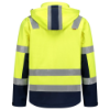 Afbeeldingen van Tricorp softshell multinorm bicolor  403011 yellow/ink (geel high vis/blauw) L