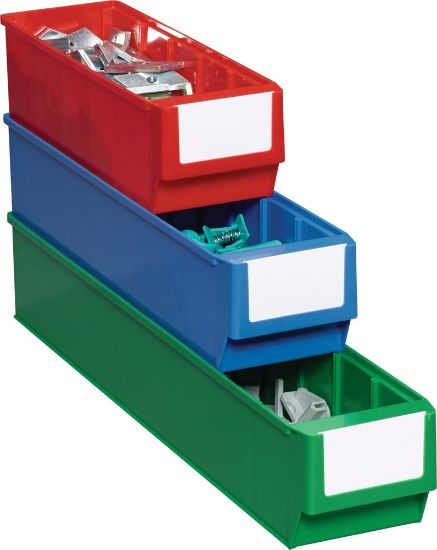 Afbeeldingen van Tecwerk magazijnbox rood 500x91x81      PB100