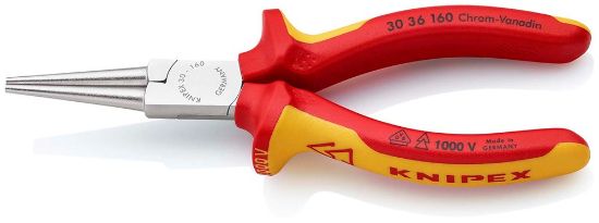 Afbeeldingen van Knipex rondbektang 160mm vde 30 36 160