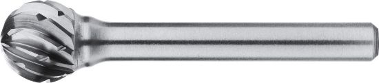 Afbeeldingen van Phantom hm-stiftfrees kogelvorm d9.5x8x6x52-8 steel