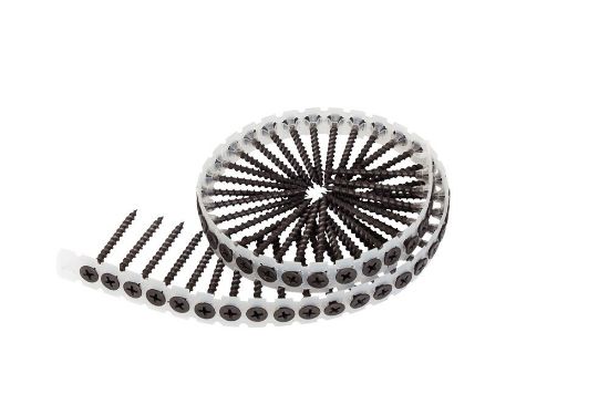 Afbeeldingen van 4tecx gipsplaatschroef op band 3.9x55   grof ve1000