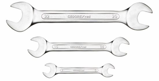 Afbeeldingen van Gedore steeksleutelset 6-22 mm 8dlg     R05126008 in roltas