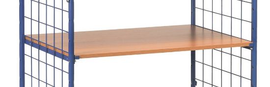 Afbeeldingen van Etage E8101ETAW 1000 x 600 mm           incl. etagedragers