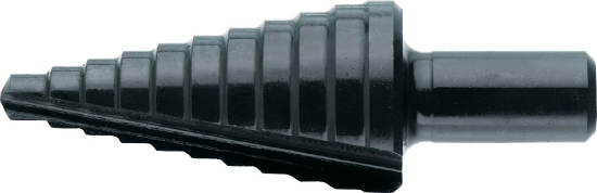 Afbeeldingen van Phantom genitreerd getrapte plaatboor   12-traps 6.4 t/m 25.4