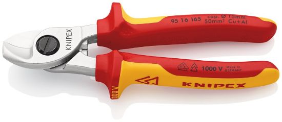 Afbeeldingen van Knipex kabelschaar vde 95 16 165