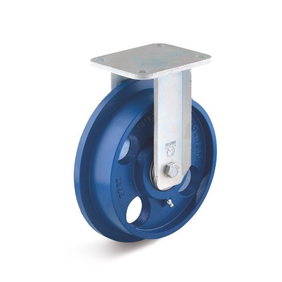 Afbeeldingen van Railwiel gietijzer+bokgaffel            100/125 400kg