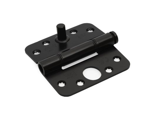 Afbeeldingen van Glijlagerscharnier 89x89x3mm zwart SKG** RD