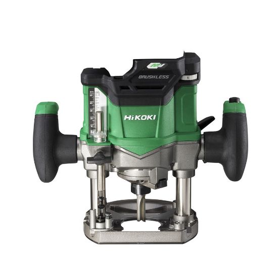 Afbeeldingen van Hikoki 36V bovenfreesmachine M3612DA W4Z BL 6-8-12mm MV-EX in doos