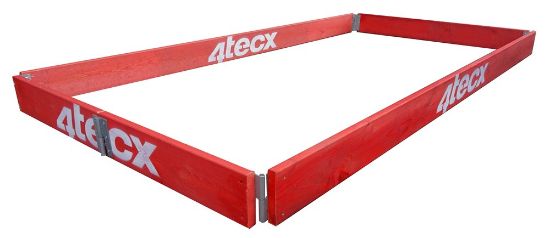 Afbeeldingen van 4tecx kantplankset 2x2.5m 2x1.35m       Fast-click