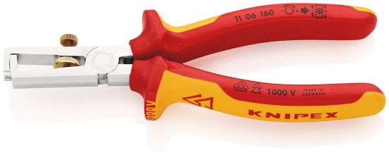 Afbeeldingen van Knipex draadstriptang 160mm             vde 11 06 160