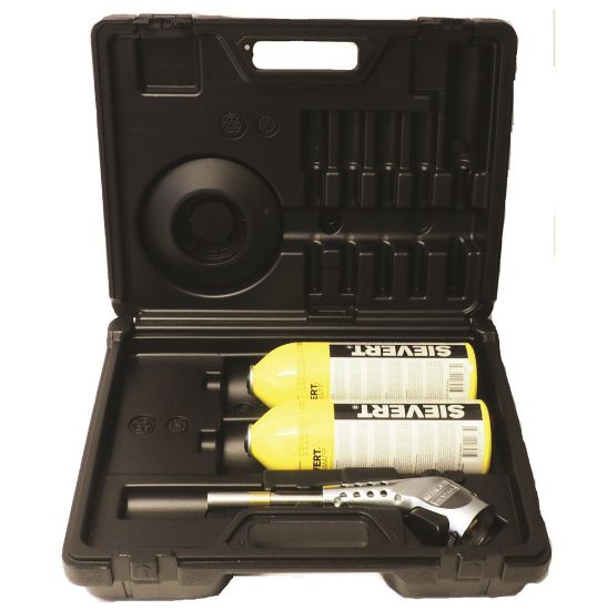 Afbeeldingen van Sievert soldeerbranderset metaljet      cycloonbrander piezo in koffer