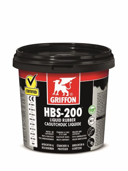 Afbeeldingen van Griffon HBS-200 liquid rubber 1ltr