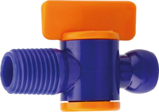 Afbeeldingen van Phantom koelmiddelsl. 1/4 kraan buitendraad npt 1/4 (2)