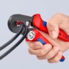 Afbeeldingen van Knipex krimptang voor adereindhulzen    97 53 14