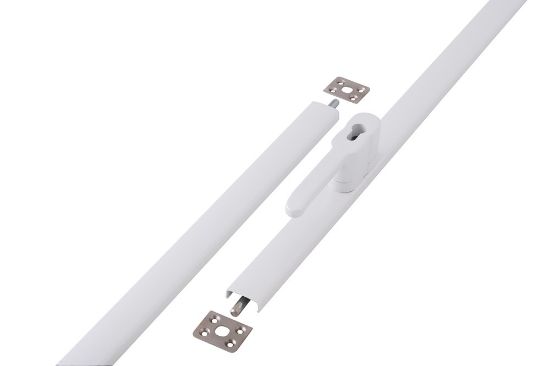 Afbeeldingen van DX espagnoletsluiting wit SKG**         530 tot 2000mm