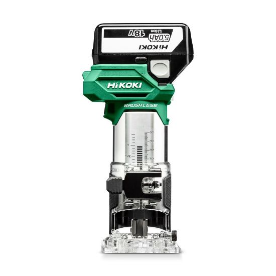 Afbeeldingen van Hikoki 18V kantenfreesmachine M1808DAWPZ 6-8mm MV 2x18V 5,0Ah in HSC III